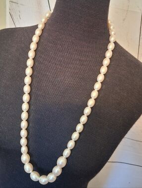 Anne Klein Classic White, Cream Pearl Strand Necklace - Women Jewelry